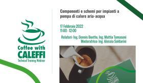 Componenti e schemi per impianti a pompa di calore aria-acqua - Coffee with Caleffi