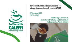Idraulica 63: unità di ventilazione e il dimensionamento degli impianti VMC - Coffee with Caleffi